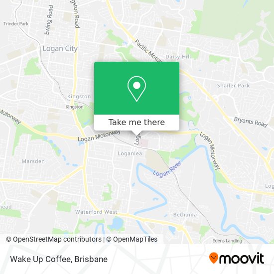 Wake Up Coffee map