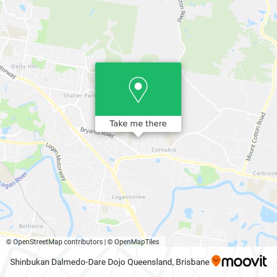 Shinbukan Dalmedo-Dare Dojo Queensland map