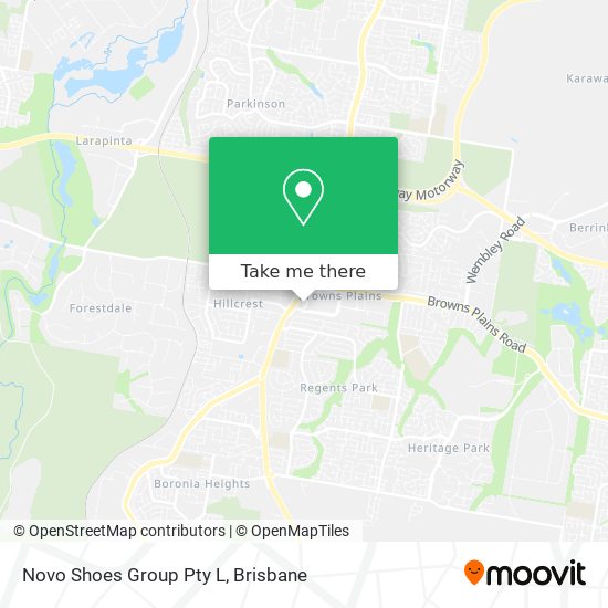 Novo Shoes Group Pty L map