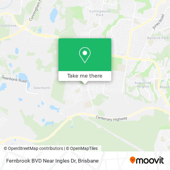 Fernbrook BVD Near Ingles Dr map