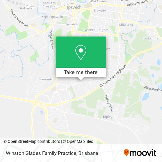 Winston Glades Family Practice map