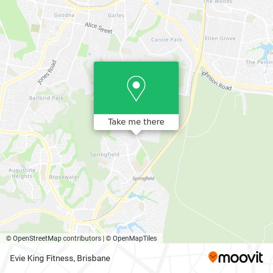 Evie King Fitness map