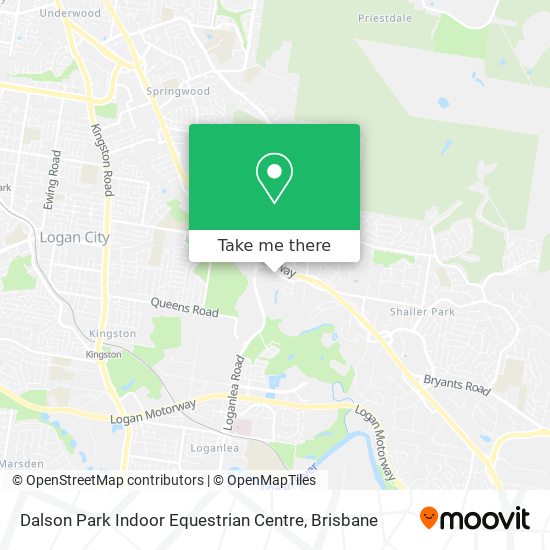 Dalson Park Indoor Equestrian Centre map