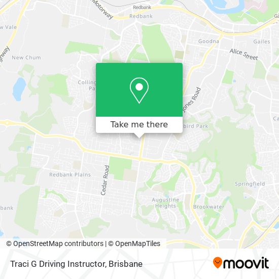 Traci G Driving Instructor map