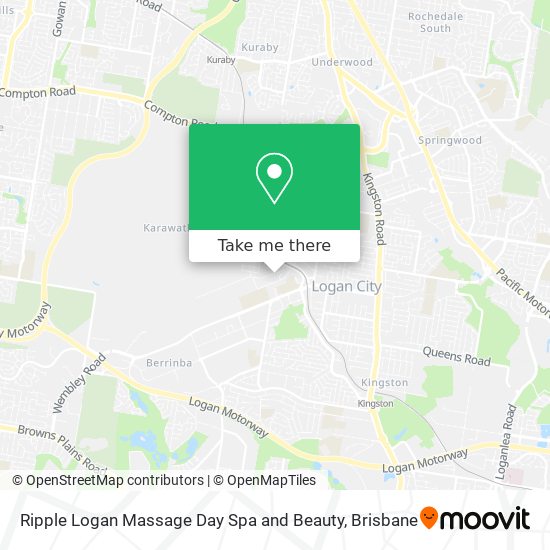 Ripple Logan Massage Day Spa and Beauty map