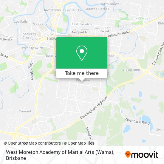 West Moreton Academy of Martial Arts (Wama) map