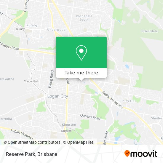 Reserve Park map