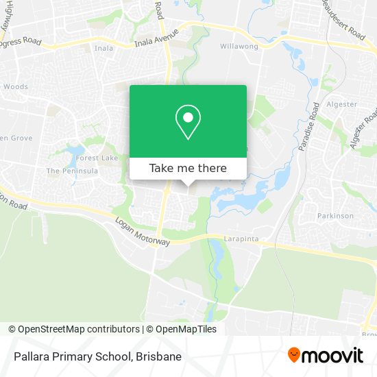 Pallara Primary School map