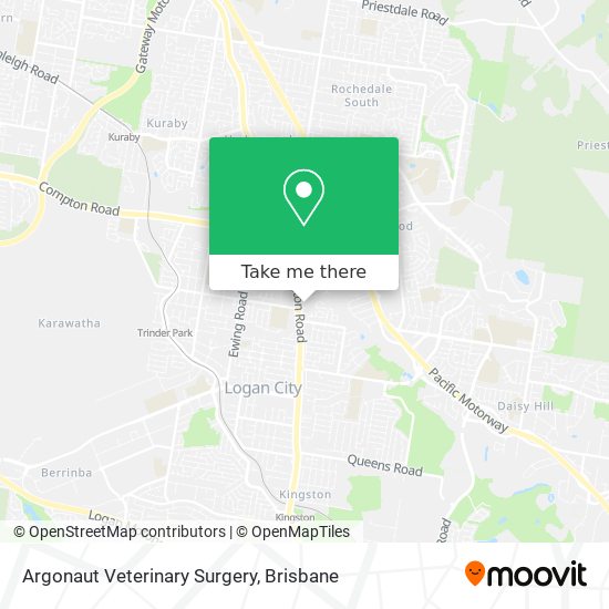 Argonaut Veterinary Surgery map