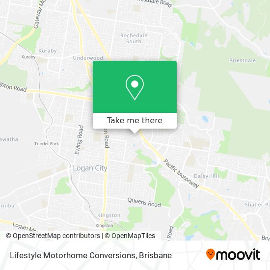 Lifestyle Motorhome Conversions map