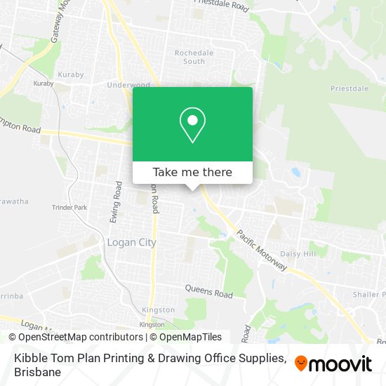 Kibble Tom Plan Printing & Drawing Office Supplies map