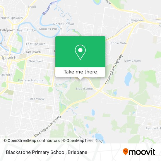 Blackstone Primary School map