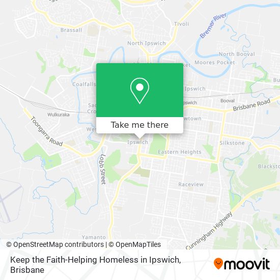Keep the Faith-Helping Homeless in Ipswich map