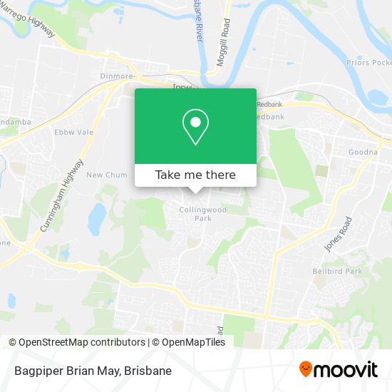 Bagpiper Brian May map