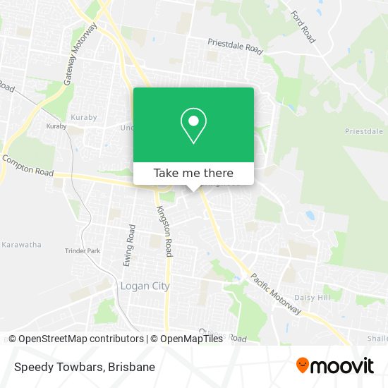 Speedy Towbars map