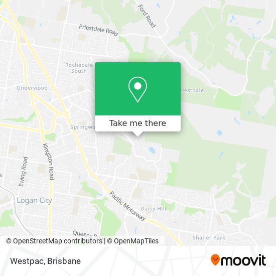 Westpac map