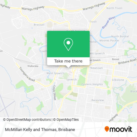 McMillan Kelly and Thomas map