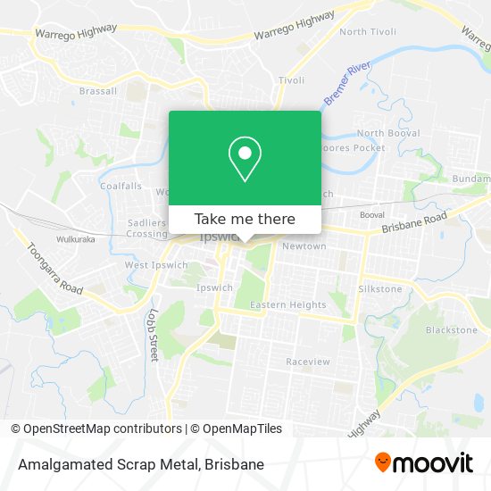 Amalgamated Scrap Metal map