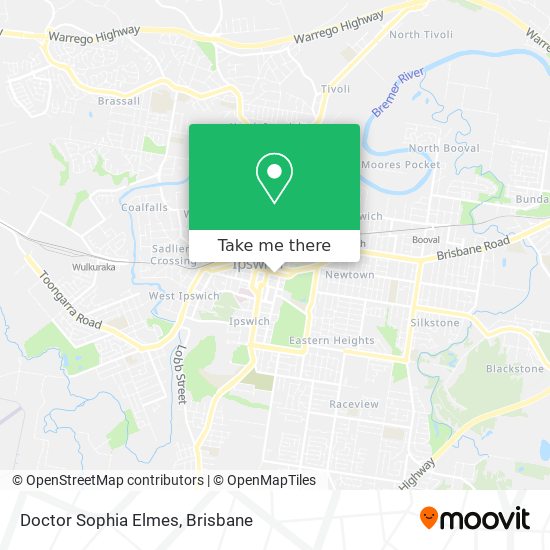 Doctor Sophia Elmes map