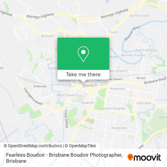 Fearless Boudoir - Brisbane Boudoir Photographer map