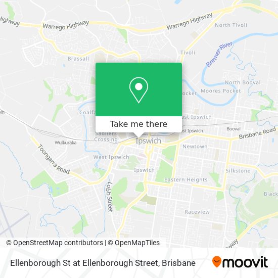 Ellenborough St at Ellenborough Street map