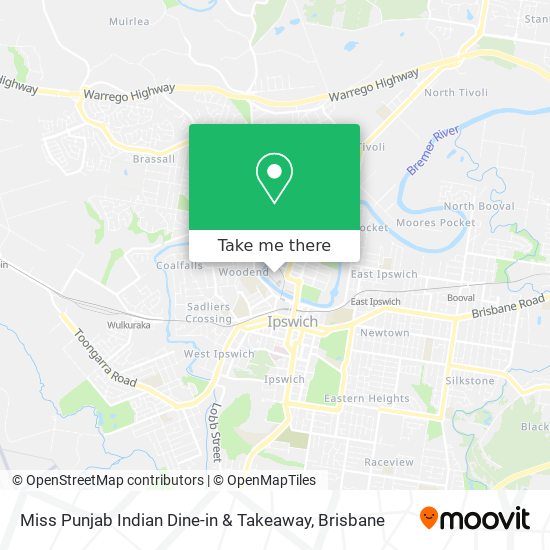 Miss Punjab Indian Dine-in & Takeaway map