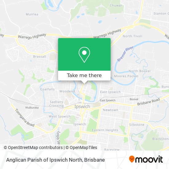 Anglican Parish of Ipswich North map