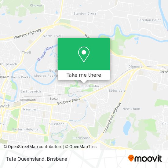 Tafe Queensland map