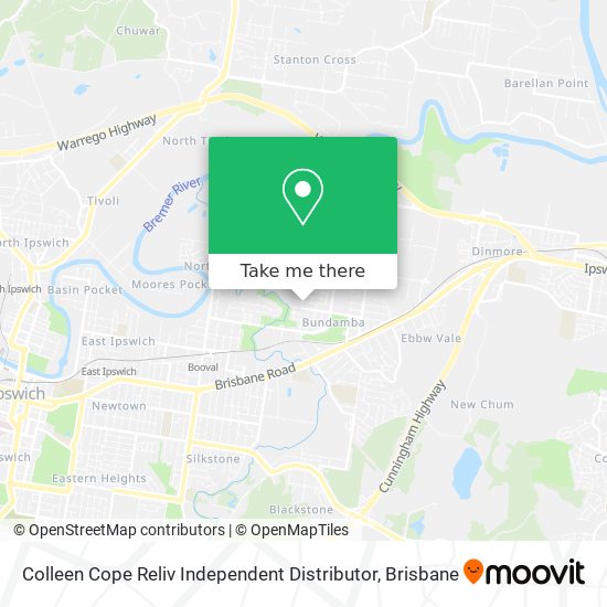 Colleen Cope Reliv Independent Distributor map