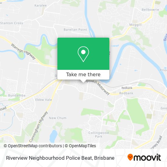 Riverview Neighbourhood Police Beat map