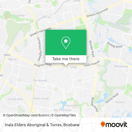 Inala Elders Aboriginal & Torres map
