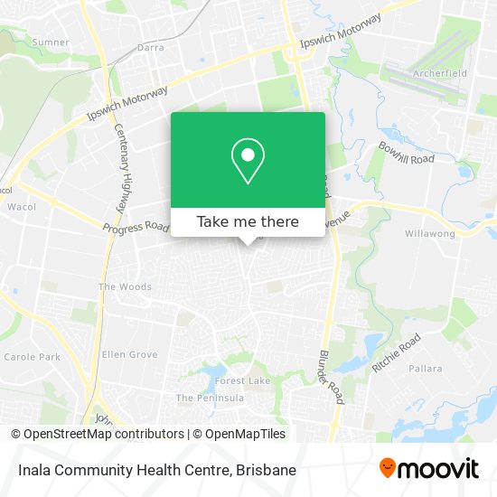 Mapa Inala Community Health Centre