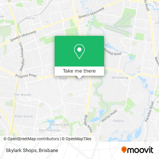 Skylark Shops map