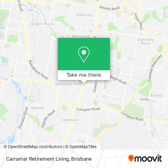 Carramar Retirement Living map