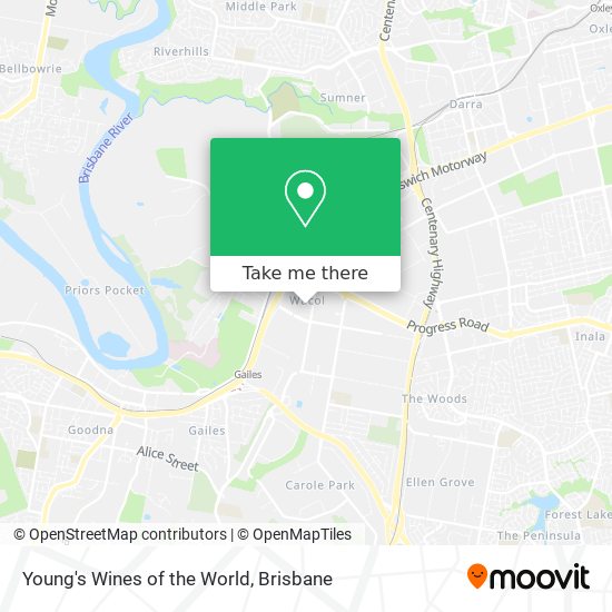 Young's Wines of the World map