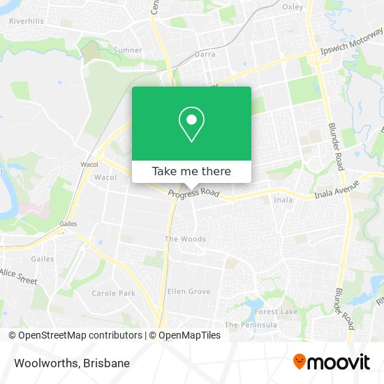 Woolworths map