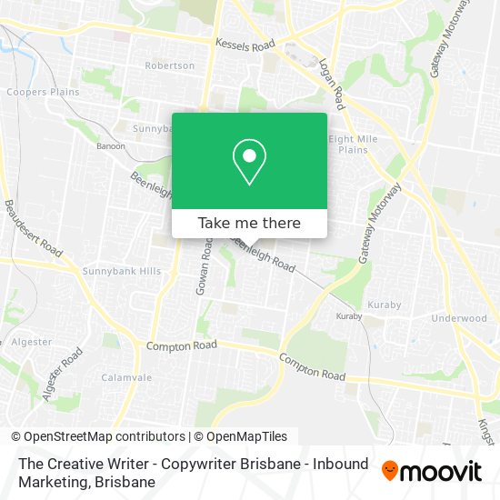 The Creative Writer - Copywriter Brisbane - Inbound Marketing map