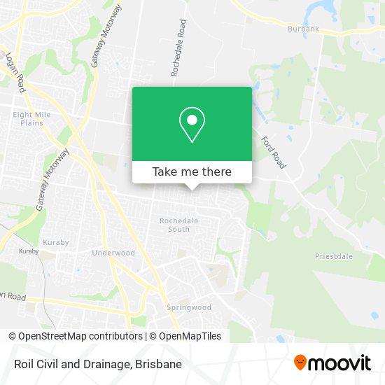 Roil Civil and Drainage map