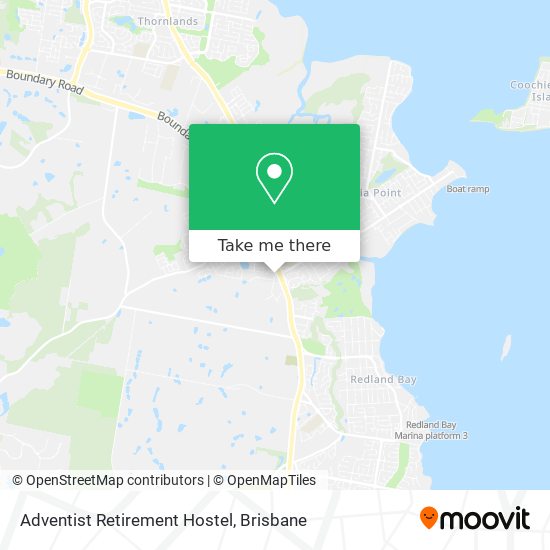 Adventist Retirement Hostel map