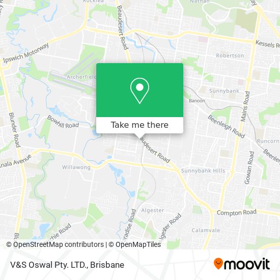 V&S Oswal Pty. LTD. map
