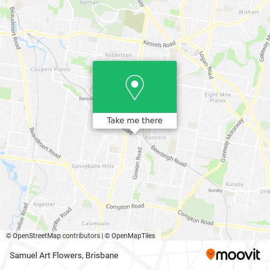 Samuel Art Flowers map