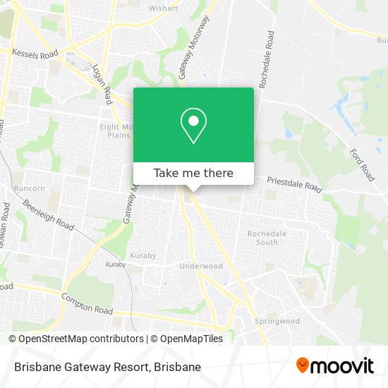 Mapa Brisbane Gateway Resort