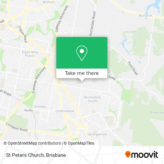 St Peters Church map