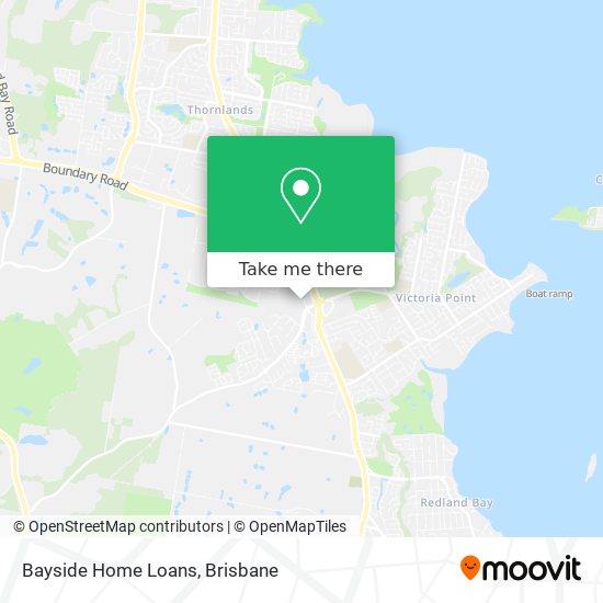 Bayside Home Loans map