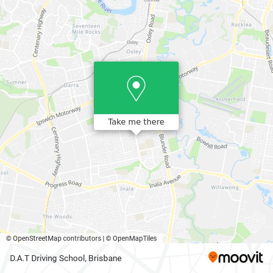 D.A.T Driving School map