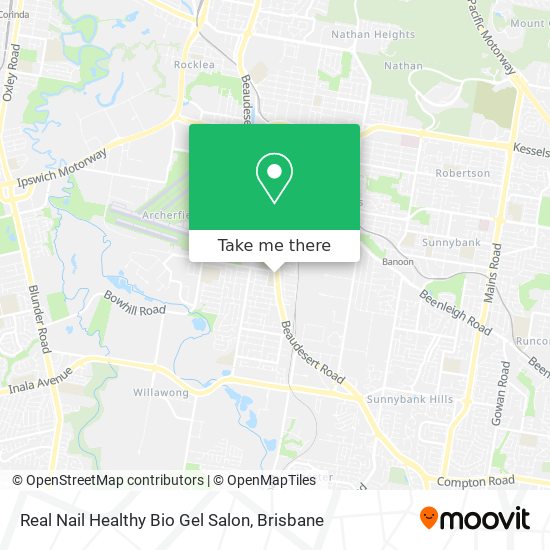 Real Nail Healthy Bio Gel Salon map