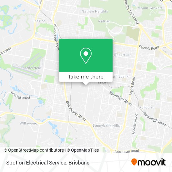 Mapa Spot on Electrical Service