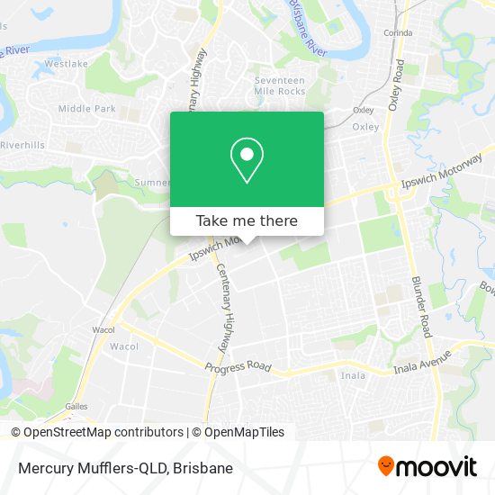 Mercury Mufflers-QLD map