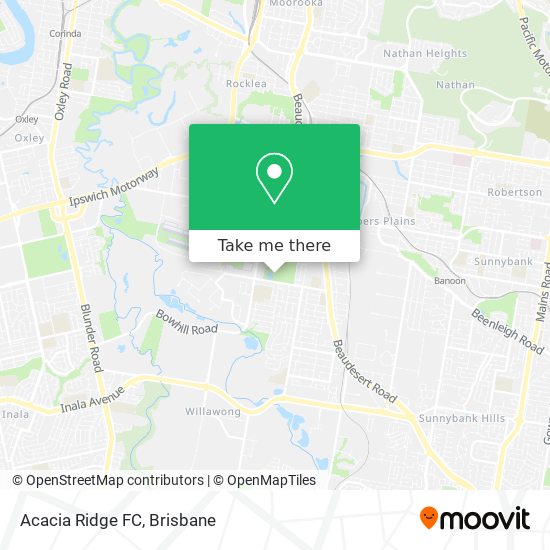 Acacia Ridge FC map