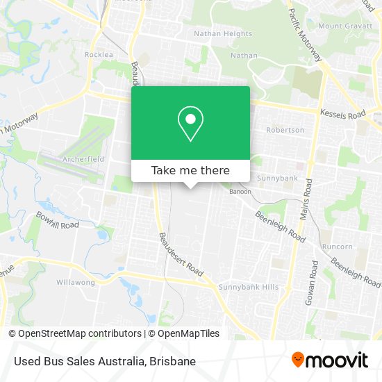 Used Bus Sales Australia map